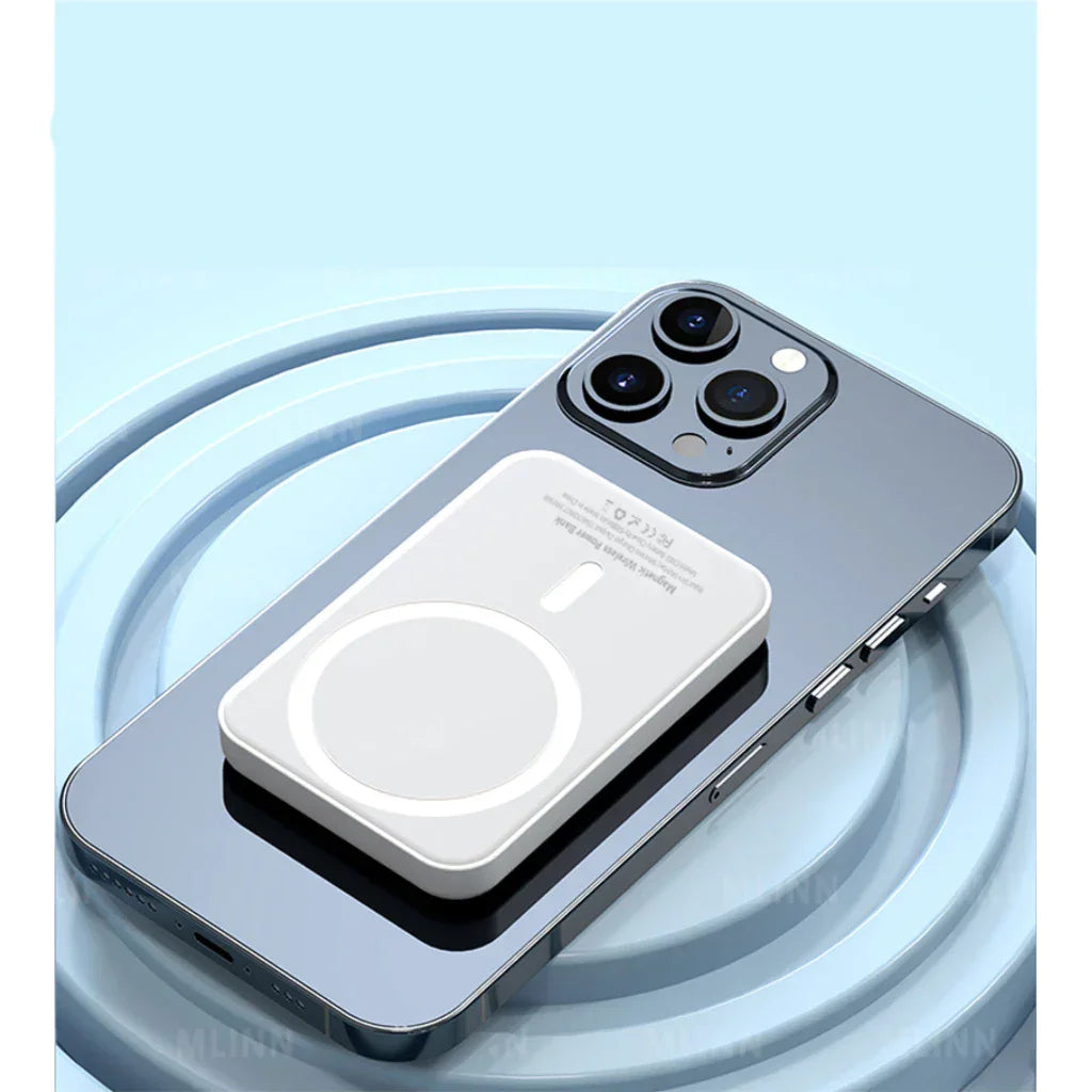 Bateria Externa Inalámbrico tipo Magsafe 5000mAh