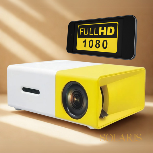 Mini Proyector Portátil 1080P Full HD – Cine en Casa en la Palma de tu Mano