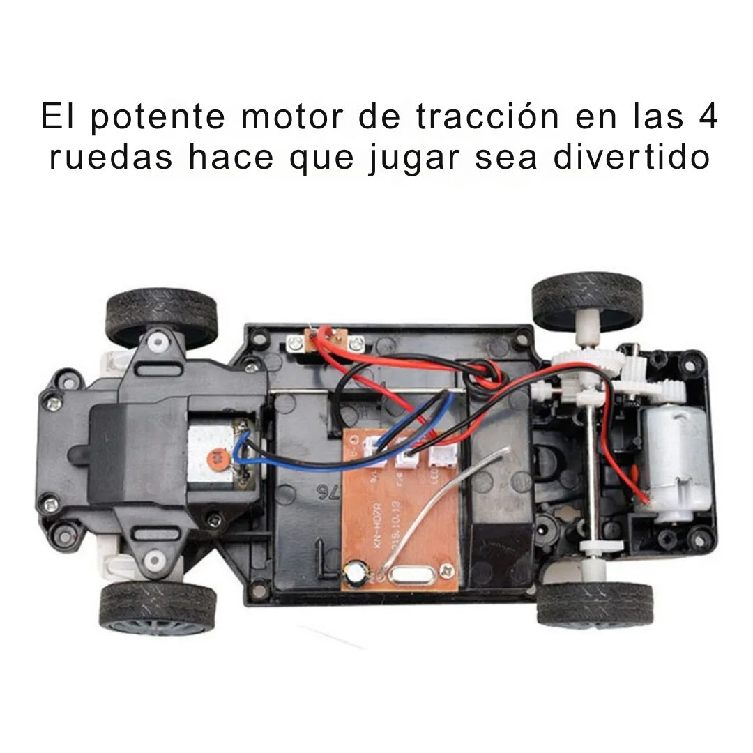 Coche teledirigido drift 1:24 GTR