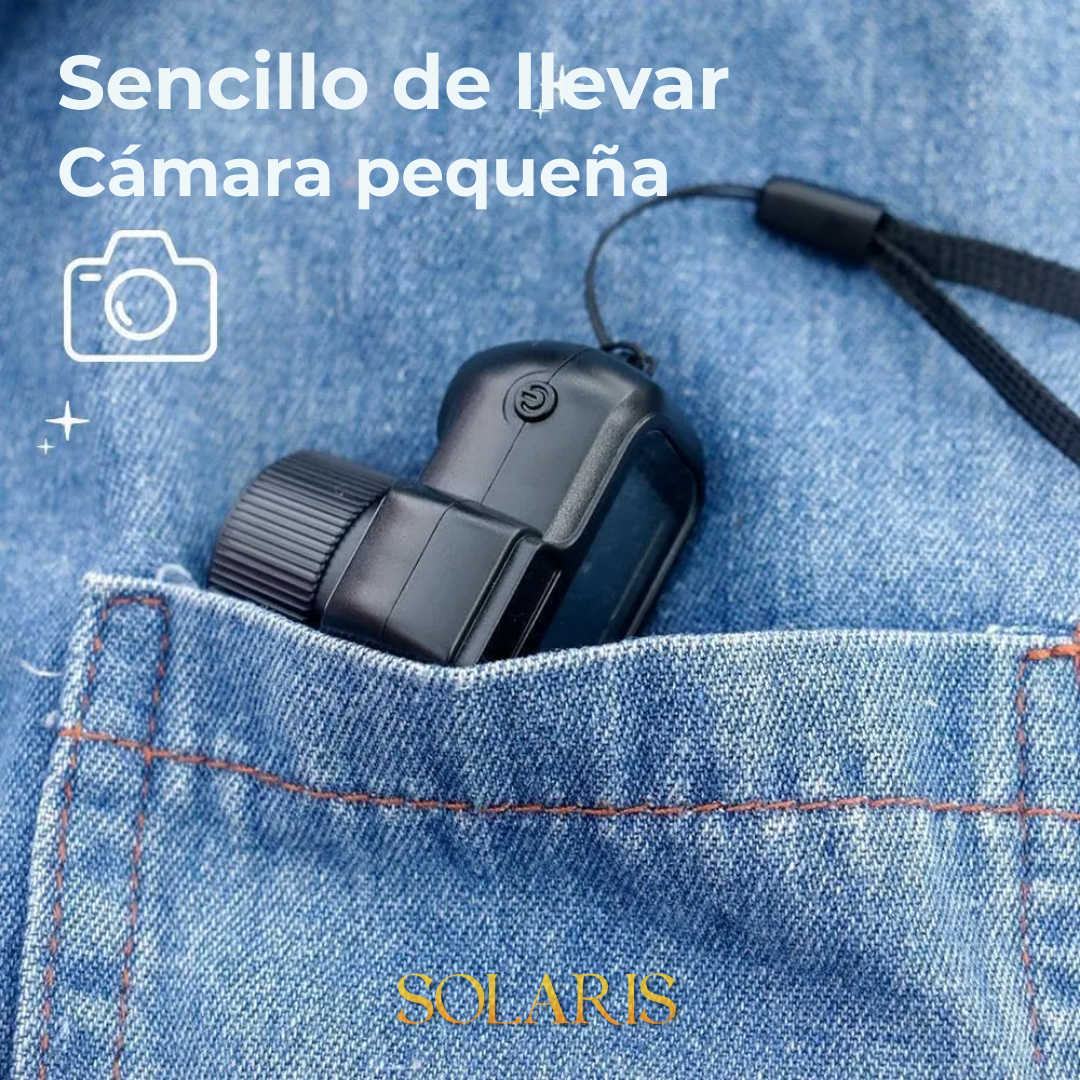 Mini cámara con pantalla CMOS de 0,96 pulgadas