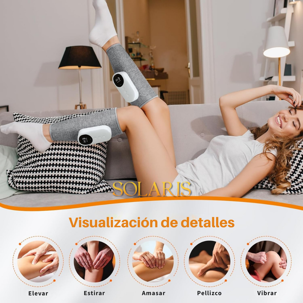 Masajeador de pantorrilla para circulación y alivio del dolor 1 unidad
