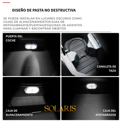 Luz led RGB con bateria