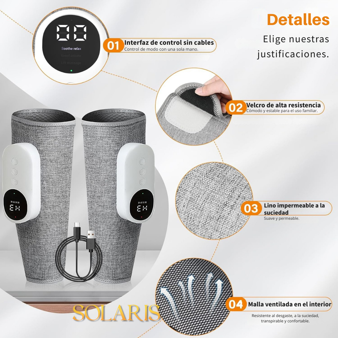 Masajeador de pantorrilla para circulación y alivio del dolor 1 unidad