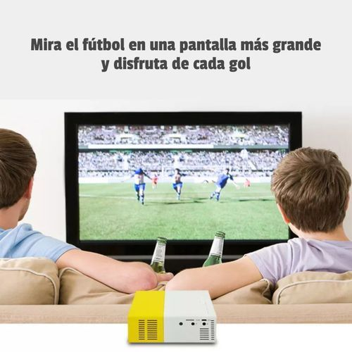Mini Proyector Portátil 1080P Full HD – Cine en Casa en la Palma de tu Mano