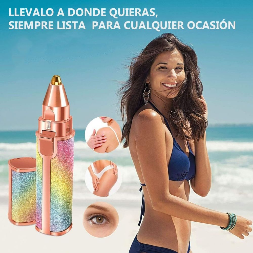 Depilación facial para mujer