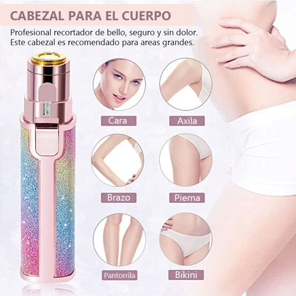 Depilación facial para mujer