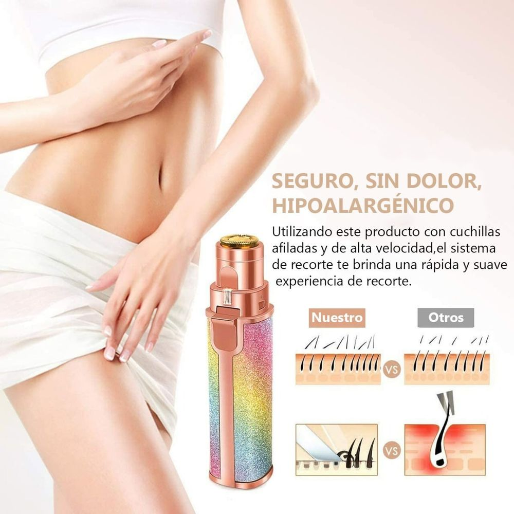 Depilación facial para mujer