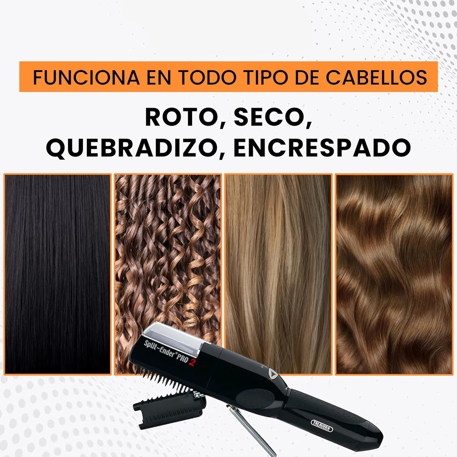 Recortadora de puntas para mujer