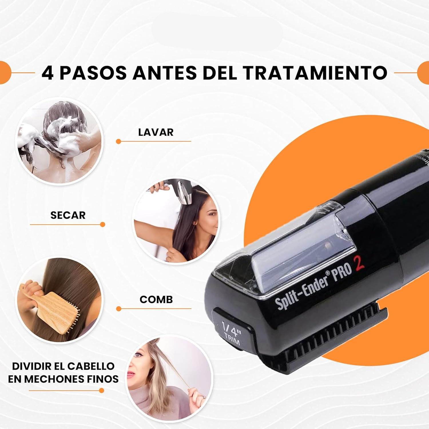 Recortadora de puntas para mujer