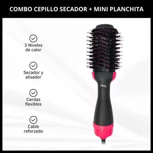 Cepillo Alisador 3 en 1