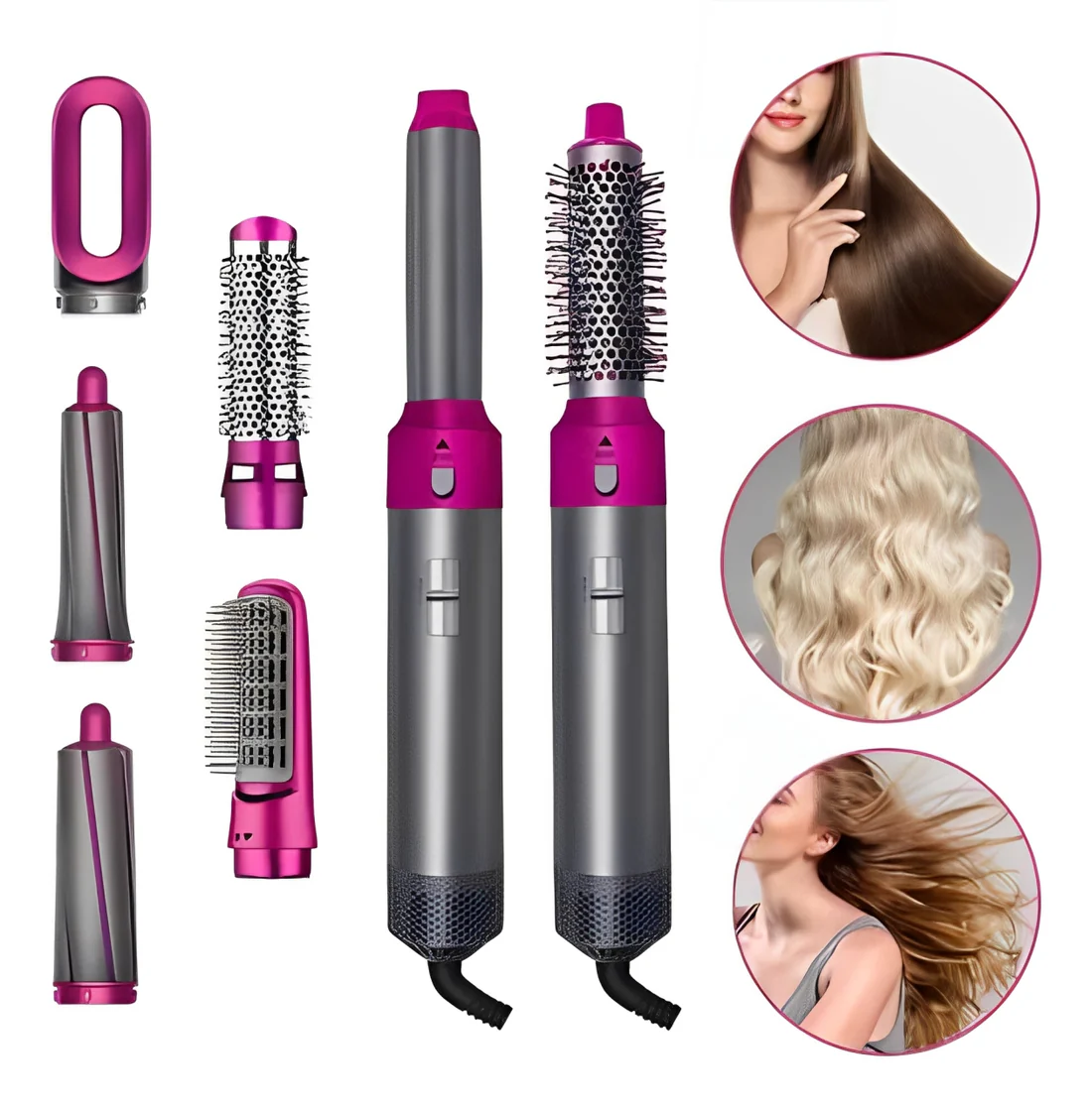 👑 Cepillo Secador Premium 5 en 1 – Belleza sin límites en la palma de tu mano | Pago al Recibir | PROMOCIÓN DE LANZAMIENTO