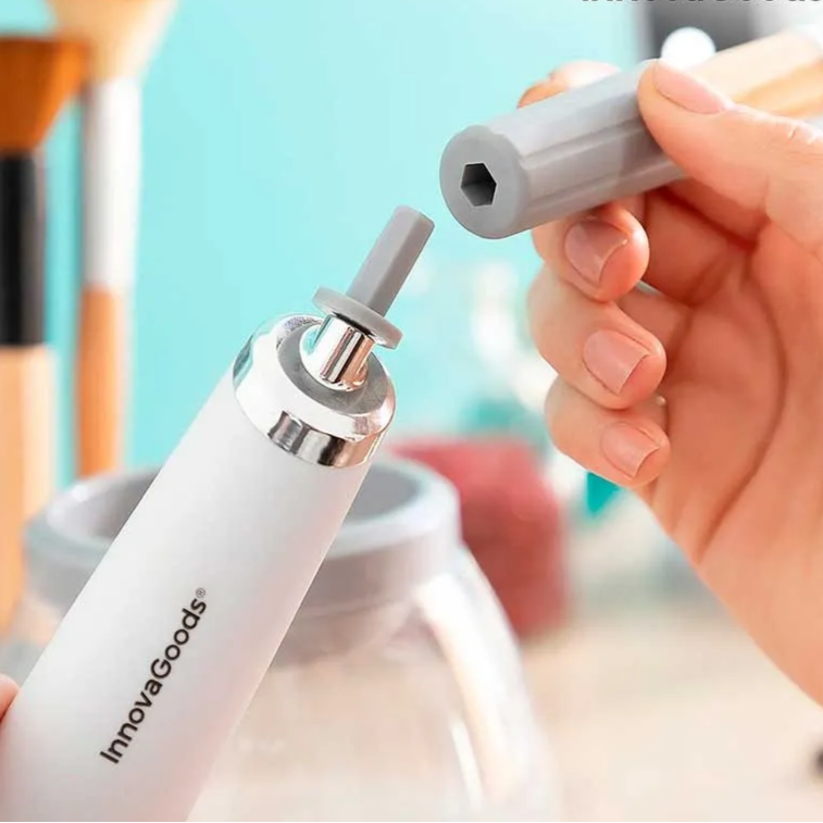 Limpiador de Brochas eléctrico con adaptadores