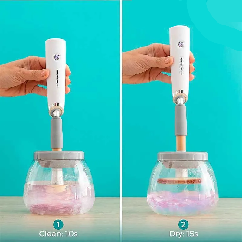 Limpiador de Brochas eléctrico con adaptadores