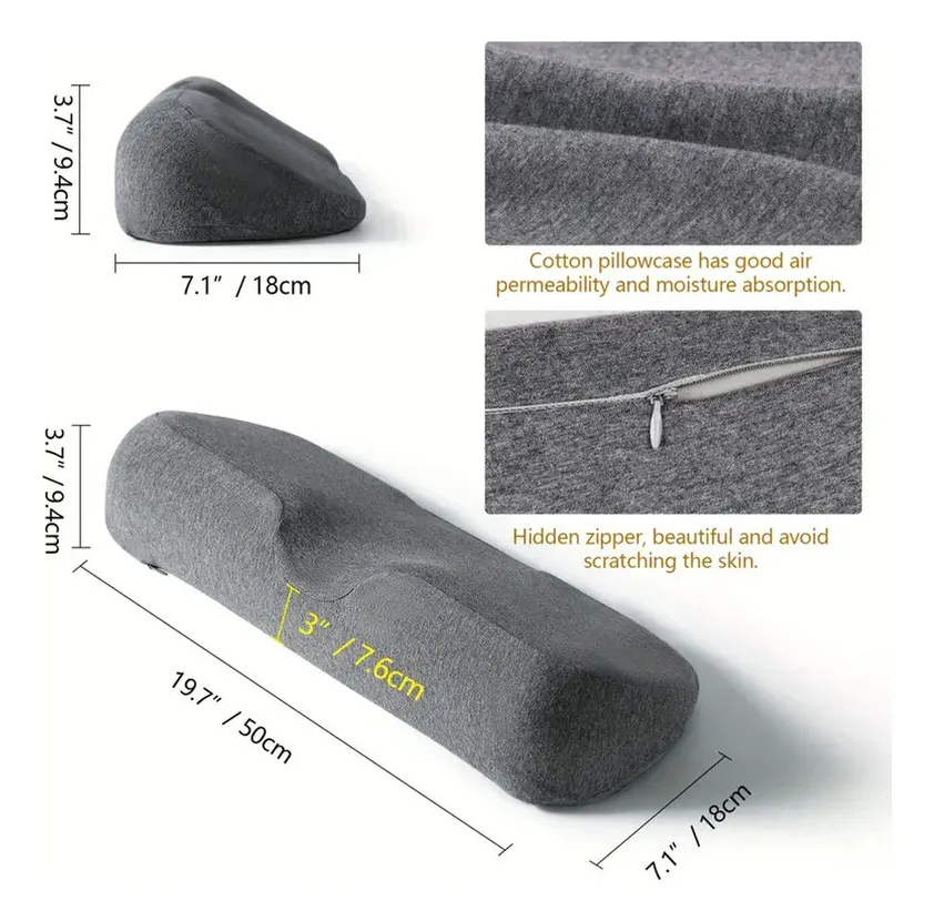 Almohada cervical viscoelástica para el cuello