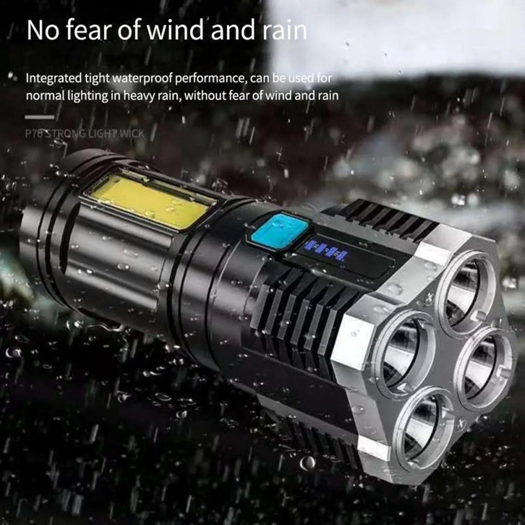 Linterna eléctrica alta luminosidad 4 modos