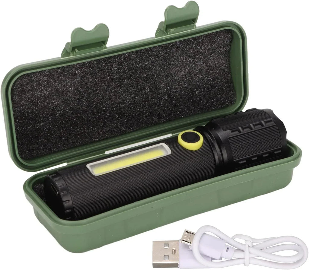 Linterna led con zoom 3modo