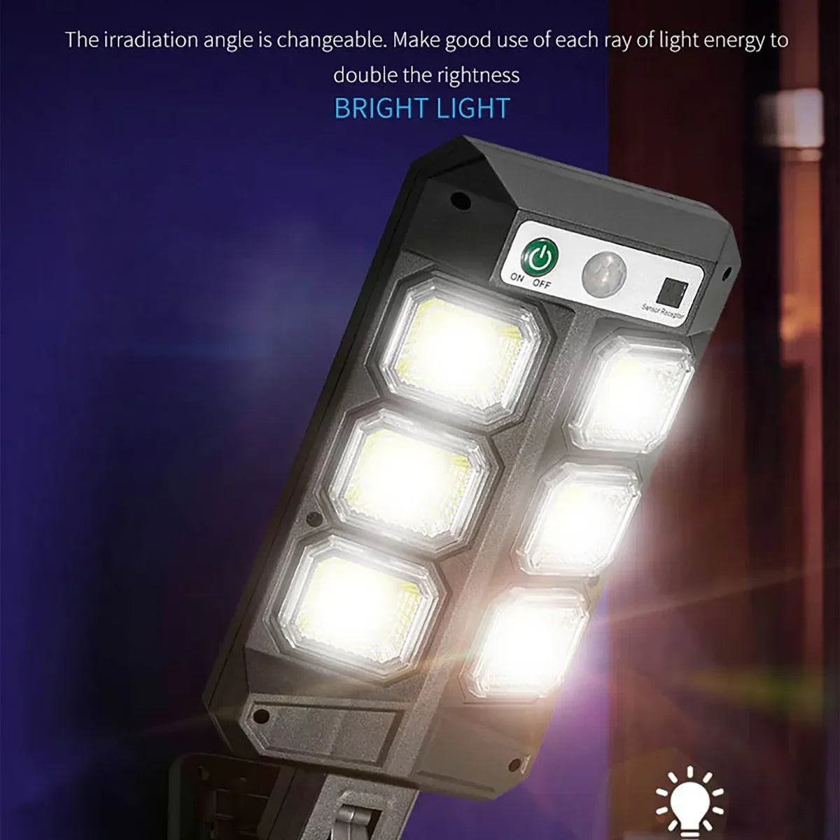 🔆 Luz Solar de Pared con Mando – 72 LED Súper Potente con Control Remoto y Sensor de movimiento | Envío Gratis + Paga al Recibir
