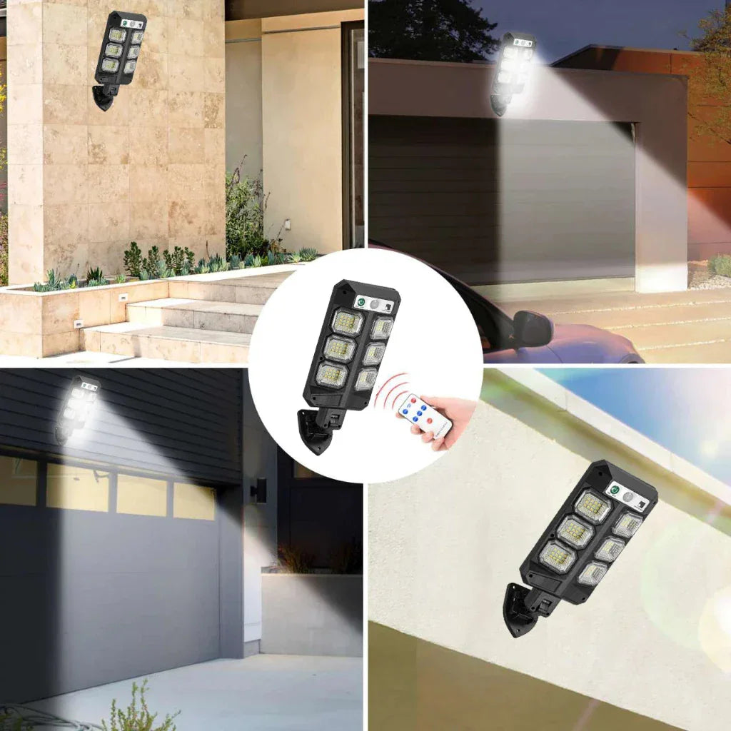 🔆 Luz Solar de Pared con Mando – 72 LED Súper Potente con Control Remoto y Sensor de movimiento | Envío Gratis + Paga al Recibir