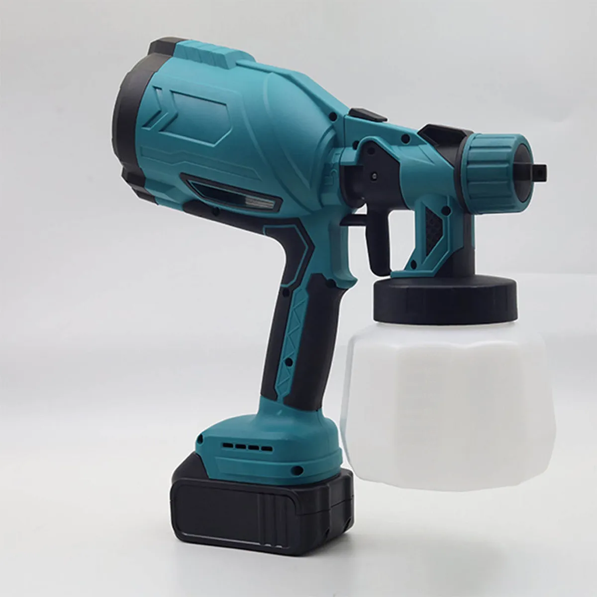 Pistola para pintar eléctrica inalámbrica con doble batería