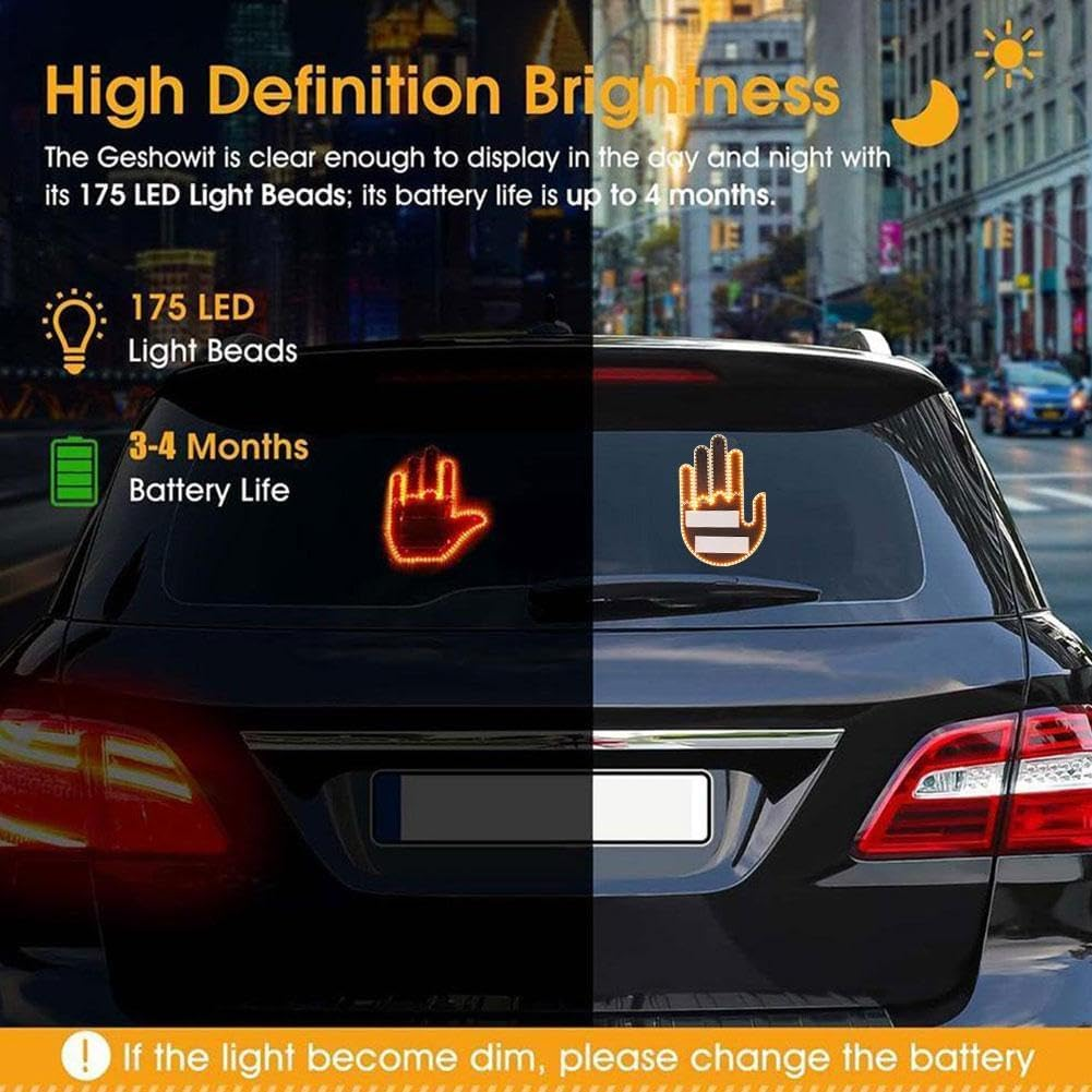 Señal de mano LED control remoto