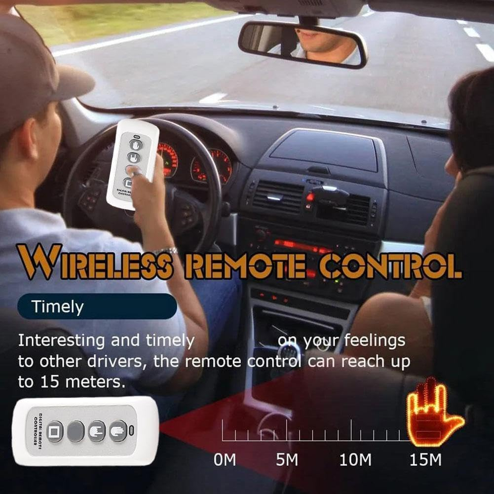 Señal de mano LED control remoto