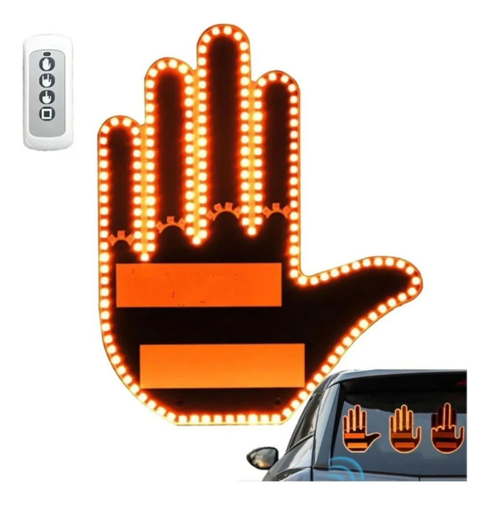 Señal de mano LED control remoto