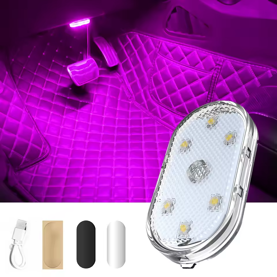 Luz led RGB con bateria