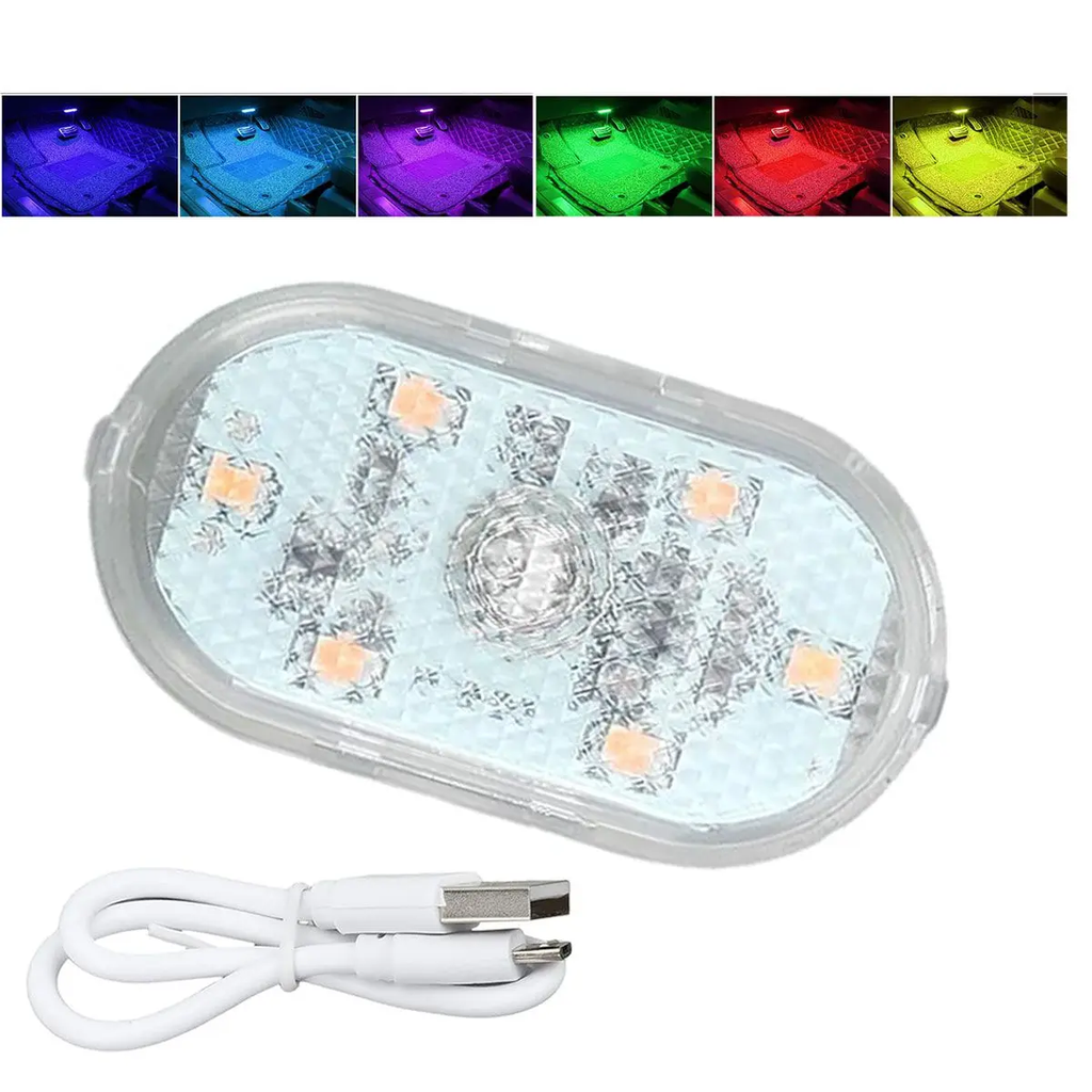 Luz led RGB con bateria