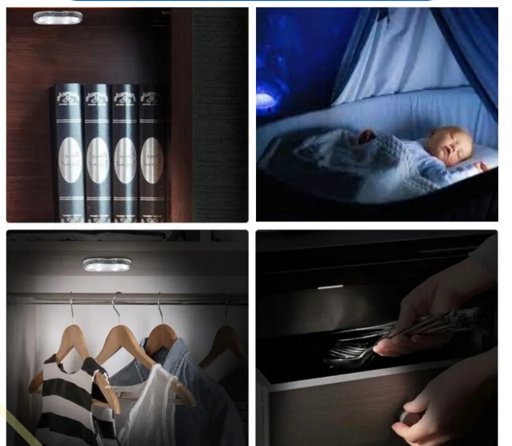 Luz led RGB con bateria