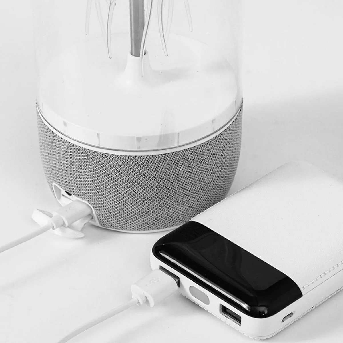 Altavoz LED de medusas que cambian de color