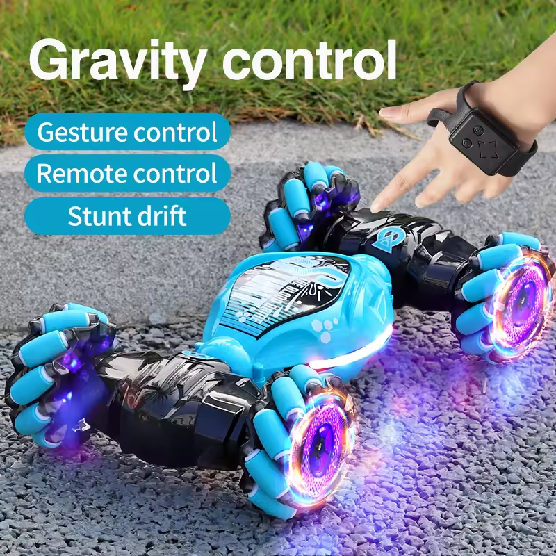 Coche teledirigido 4WD RC con sensor de gestos de acrobacias