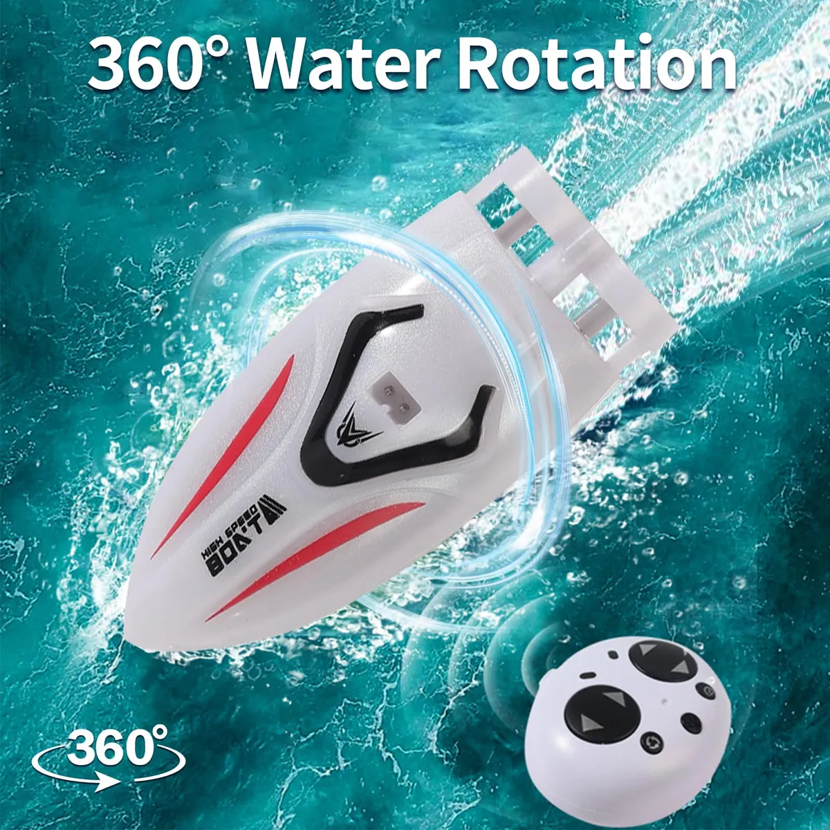 Mini barco de control remoto