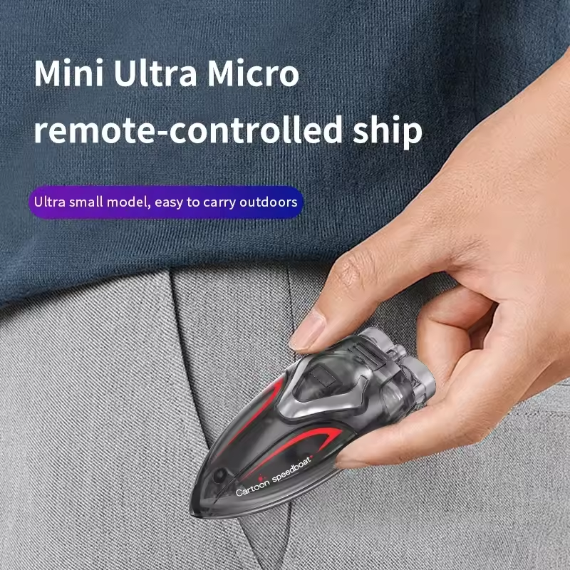 Mini barco de control remoto