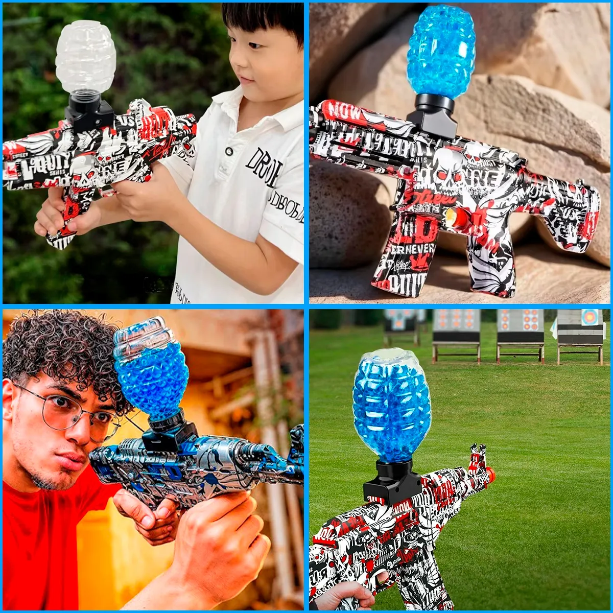 Pistola de hidrogel
