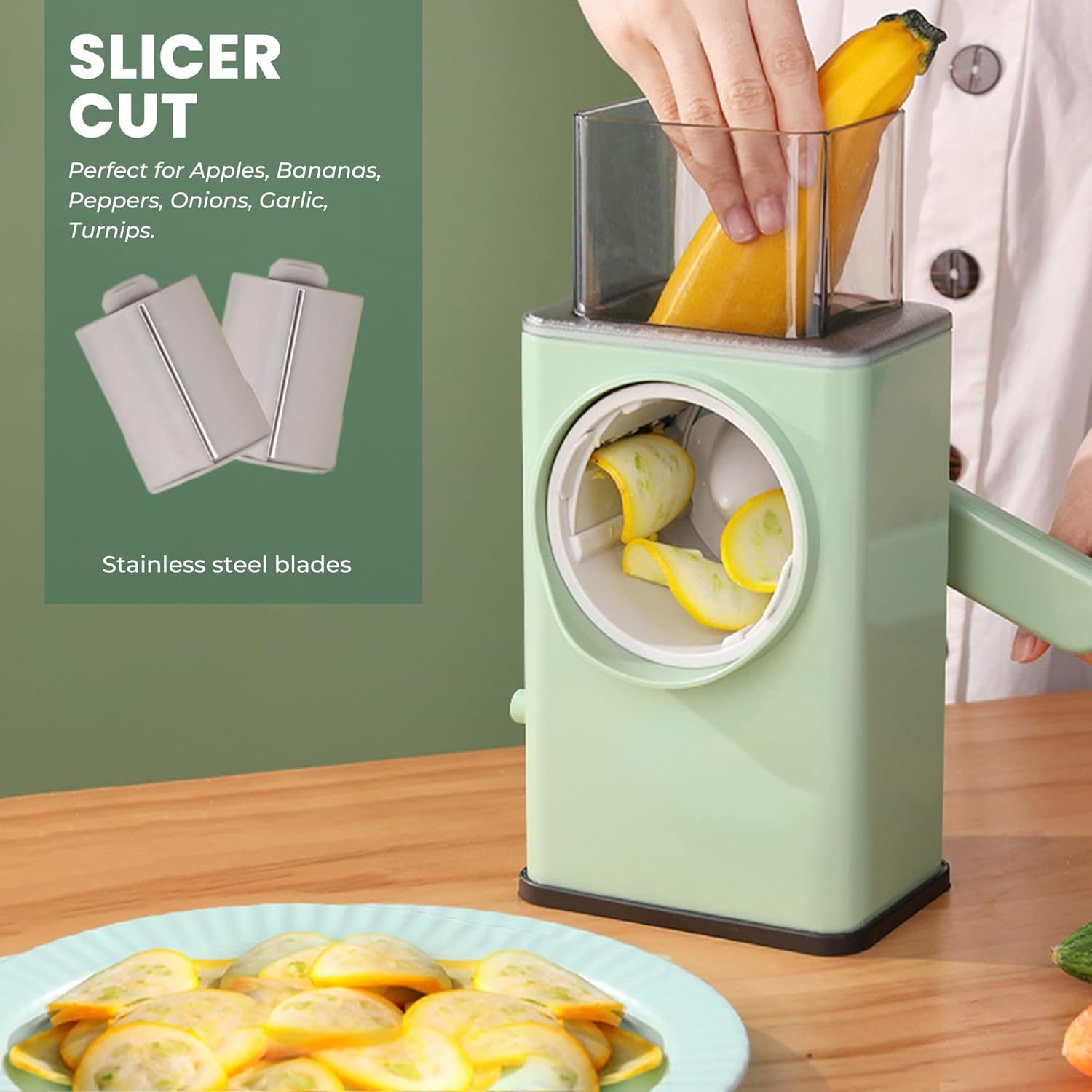 Rallador de verdura 3in1