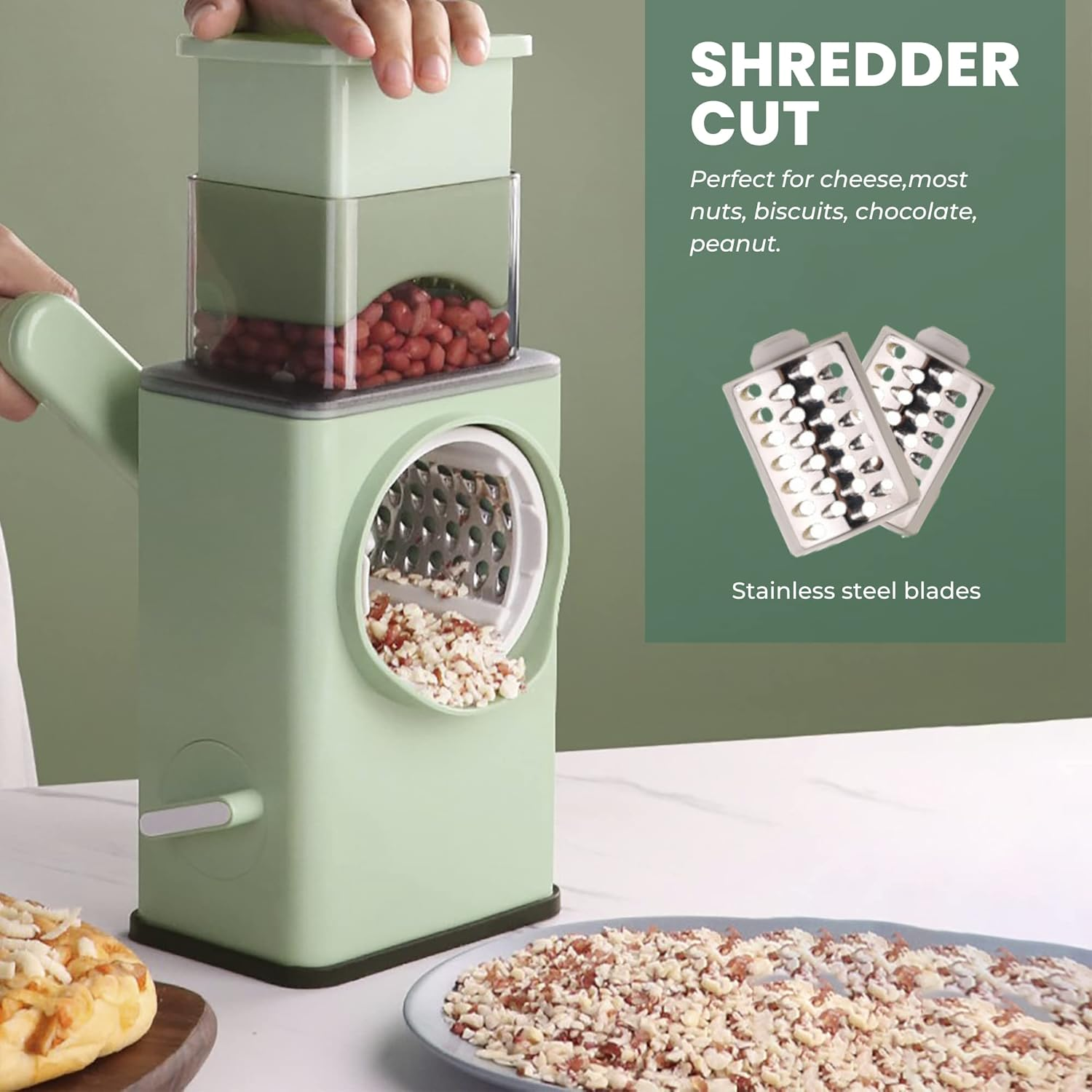 Rallador de verdura 3in1