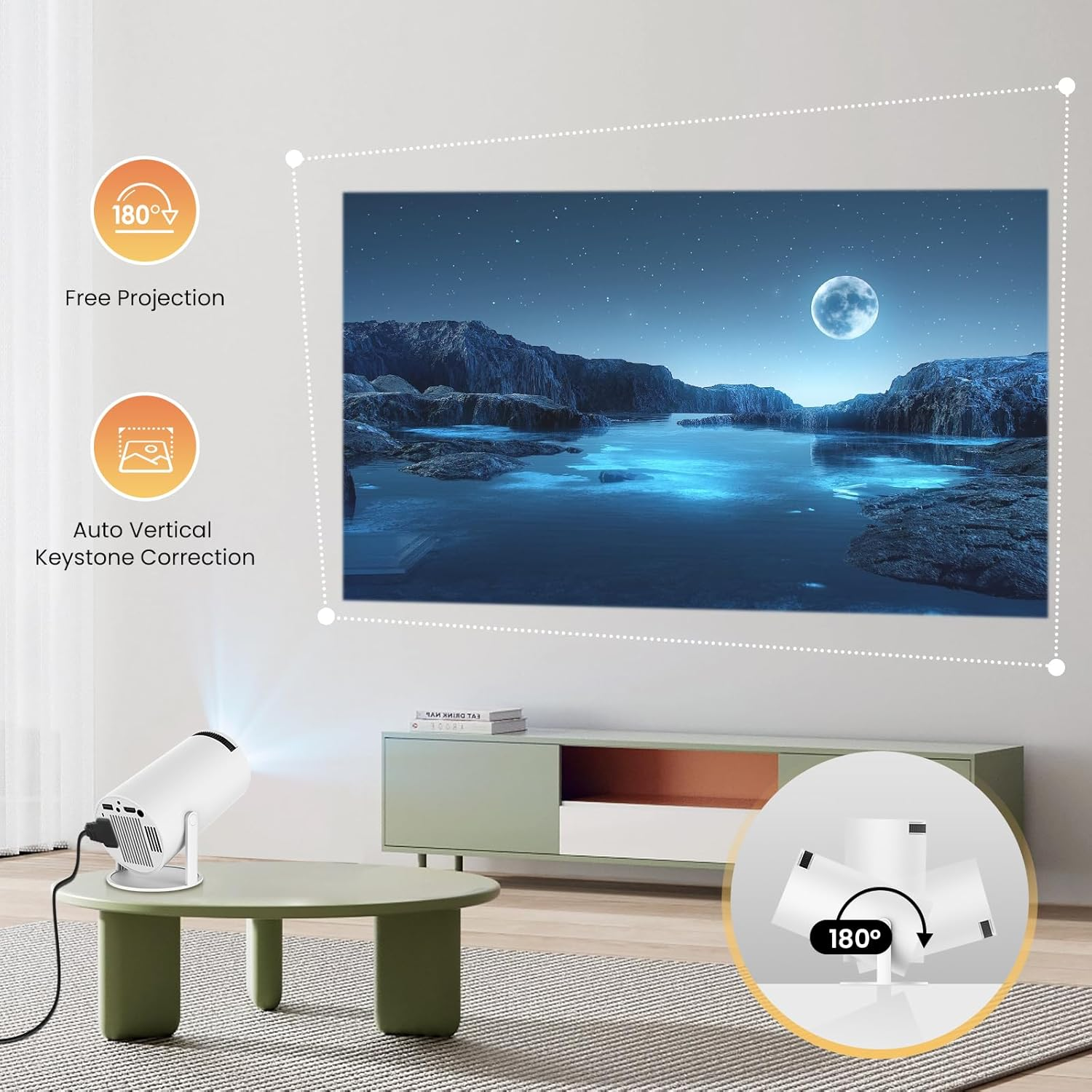 Proyector portátil ultra HD