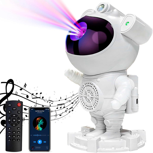 Proyector astronauta con altavoz bluetooth ( dos modelo )