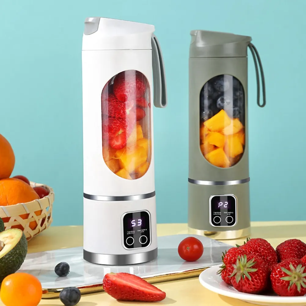 Licuadora de frutas de 450ml 8 cuchillas