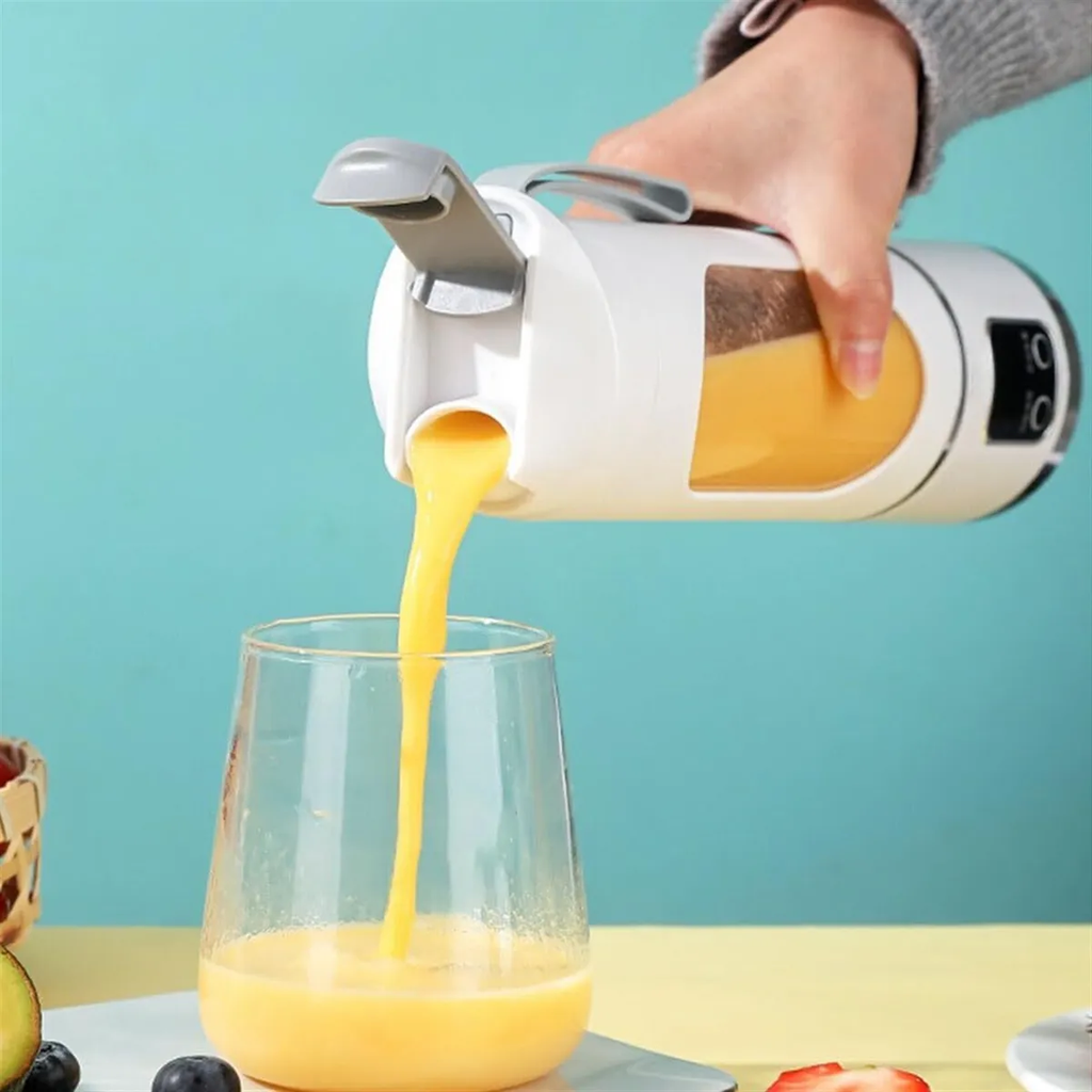Licuadora de frutas de 450ml 8 cuchillas