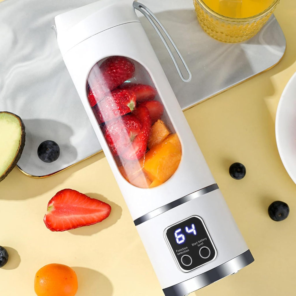 Licuadora de frutas de 450ml 8 cuchillas