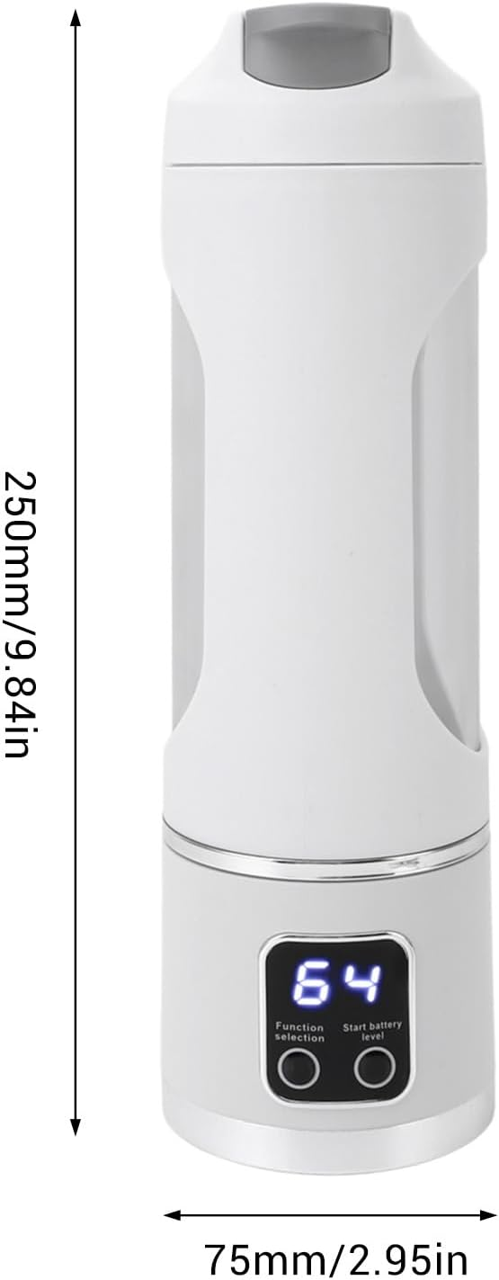 Licuadora de frutas de 450ml 8 cuchillas