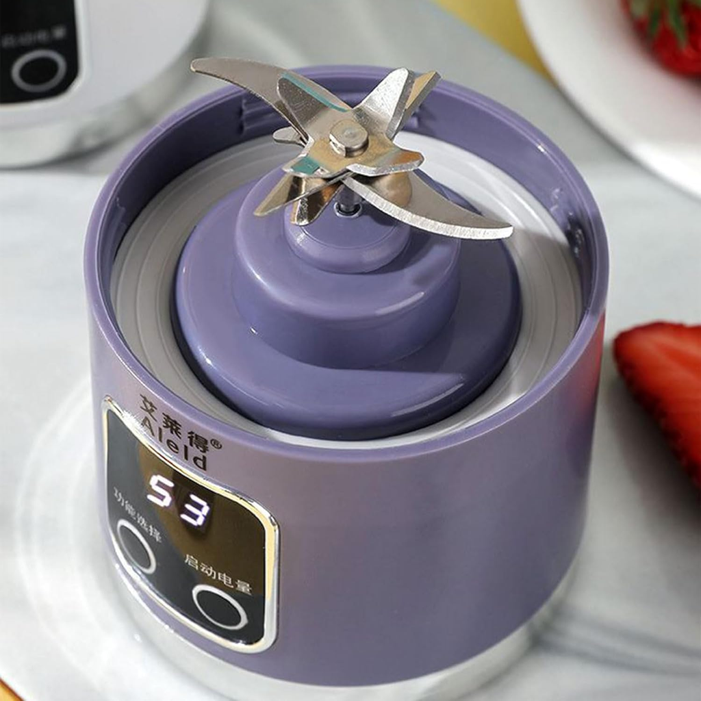 Licuadora de frutas de 450ml 8 cuchillas