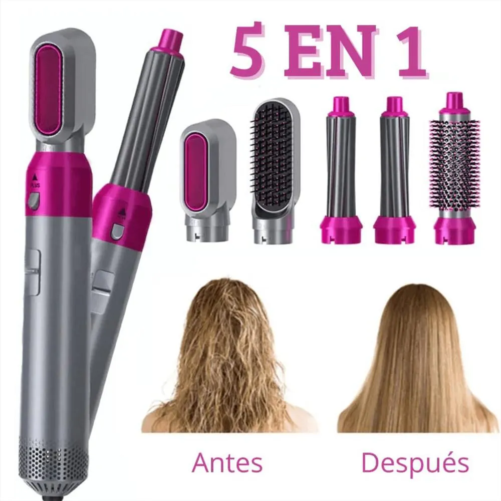 👑 Cepillo Secador Premium 5 en 1 – Belleza sin límites en la palma de tu mano | Pago al Recibir | PROMOCIÓN DE LANZAMIENTO