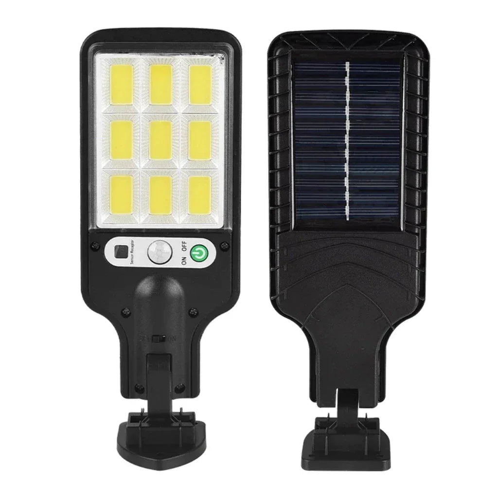 Luz Solar LED FA-526 con Mando  – 108 COB  con Control Remoto y Sensor de movimiento | Envío Gratis + Paga al Recibir