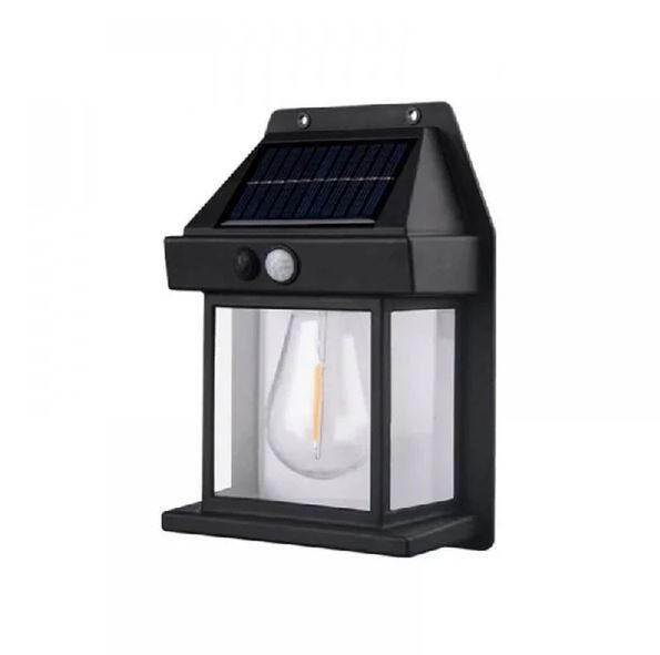 Lámpara Solar de Pared con Sensor – Resistente al Agua y con 3 Niveles de Luz